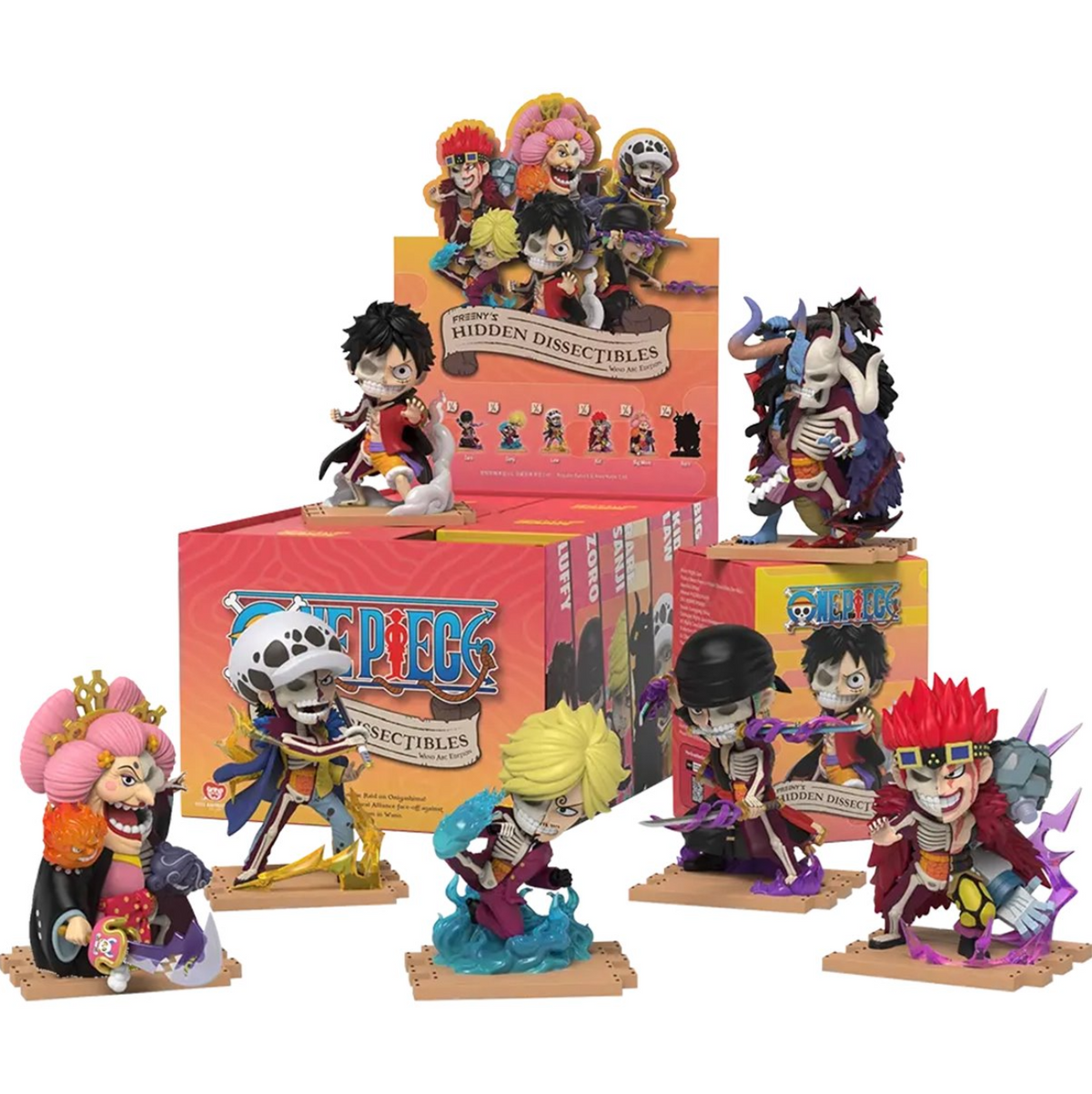 One Piece Series 7 Wano Arc Edition Freeny's Hidden Dissectibles Mini-Figure